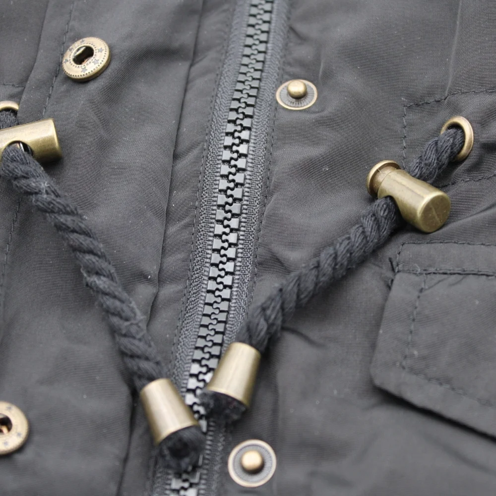 Copper Key Toddler Black Sherpa-Lined Jacket/Anorak, Gently Worn 2T-3T - Picture 4 of 8